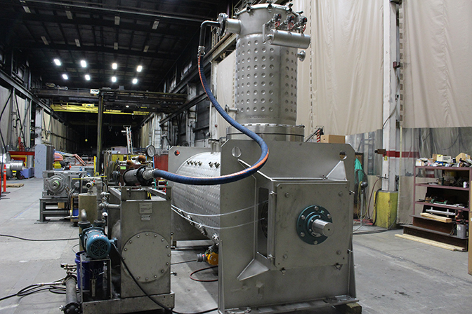 horizontal mixers